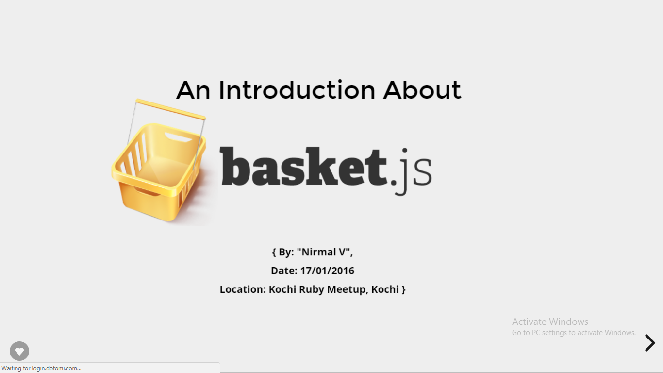 An Introduction to BasketJS