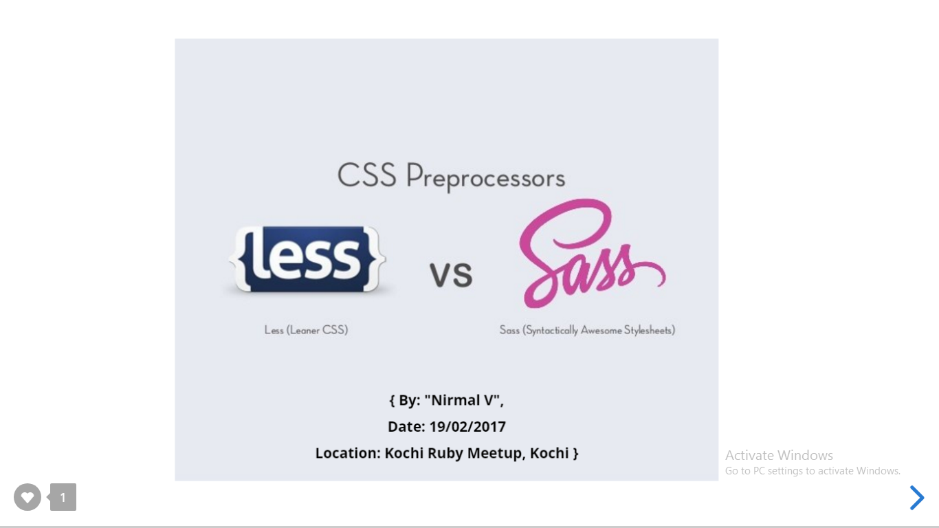 Css Preprocessors - Sass vs Less